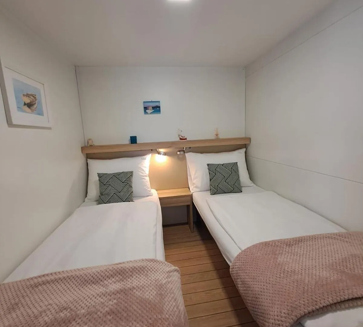 **** Prázdninový areál Lucija Mobile Home Biograd Na Moru Chorvatsko